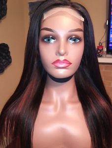 20 Inch Human Hair Lace Closure Wig